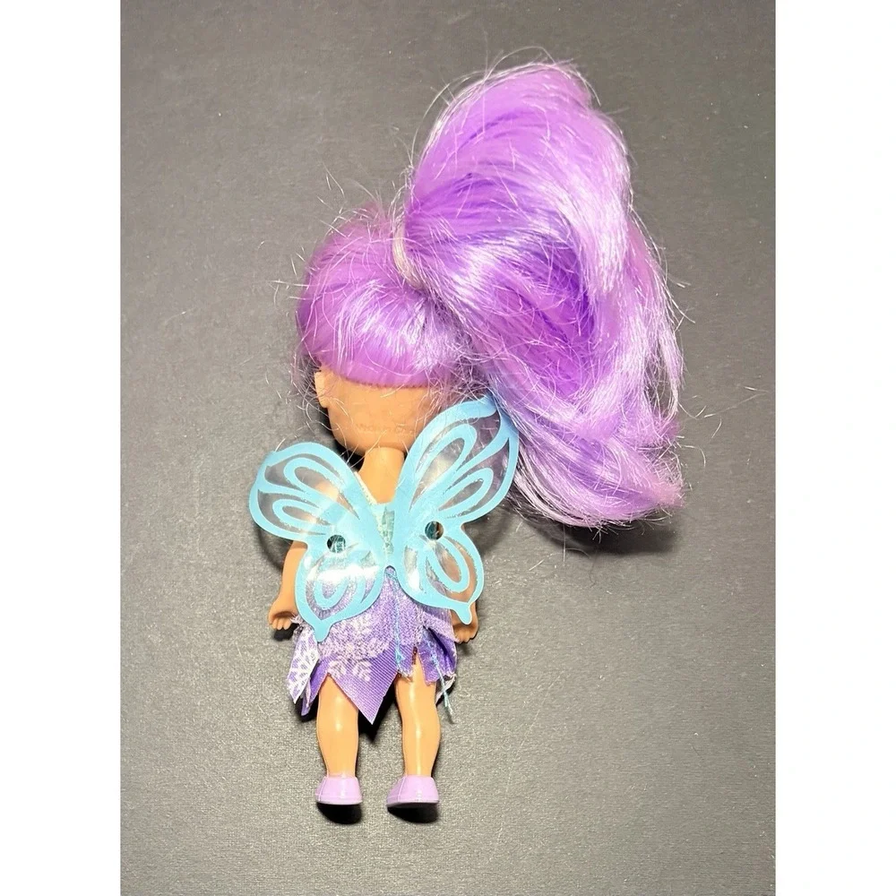 ZURU Sparkle Girlz Little Friends Mini Doll Fairy Collectible Purple Hair